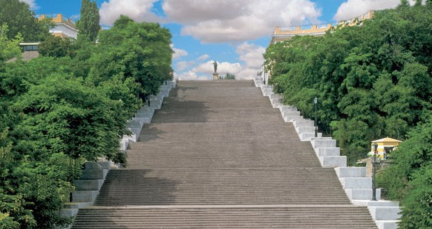 Потьомкінські сходи фотографія